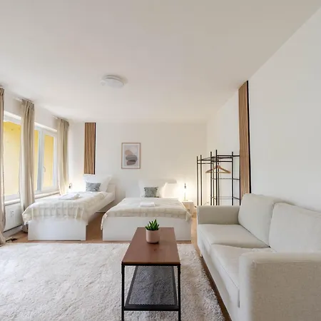 Backhome - Business&family - Lage, Parkplatz, Balkon, Waschmaschine, Netflix, 90qm, 24h Checkin - 8 아파트 바크낭